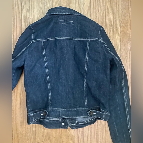 Calvin Klein Jeans Dark Denim Jacket - Picture 2 of 3